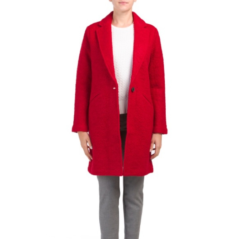 Rachel Zoe Wool Blend Oversized Blazer